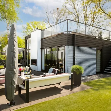 Ferienhaus Cube Elite Mit Meerblick Am Im Europarcs Bad Hoophuizen